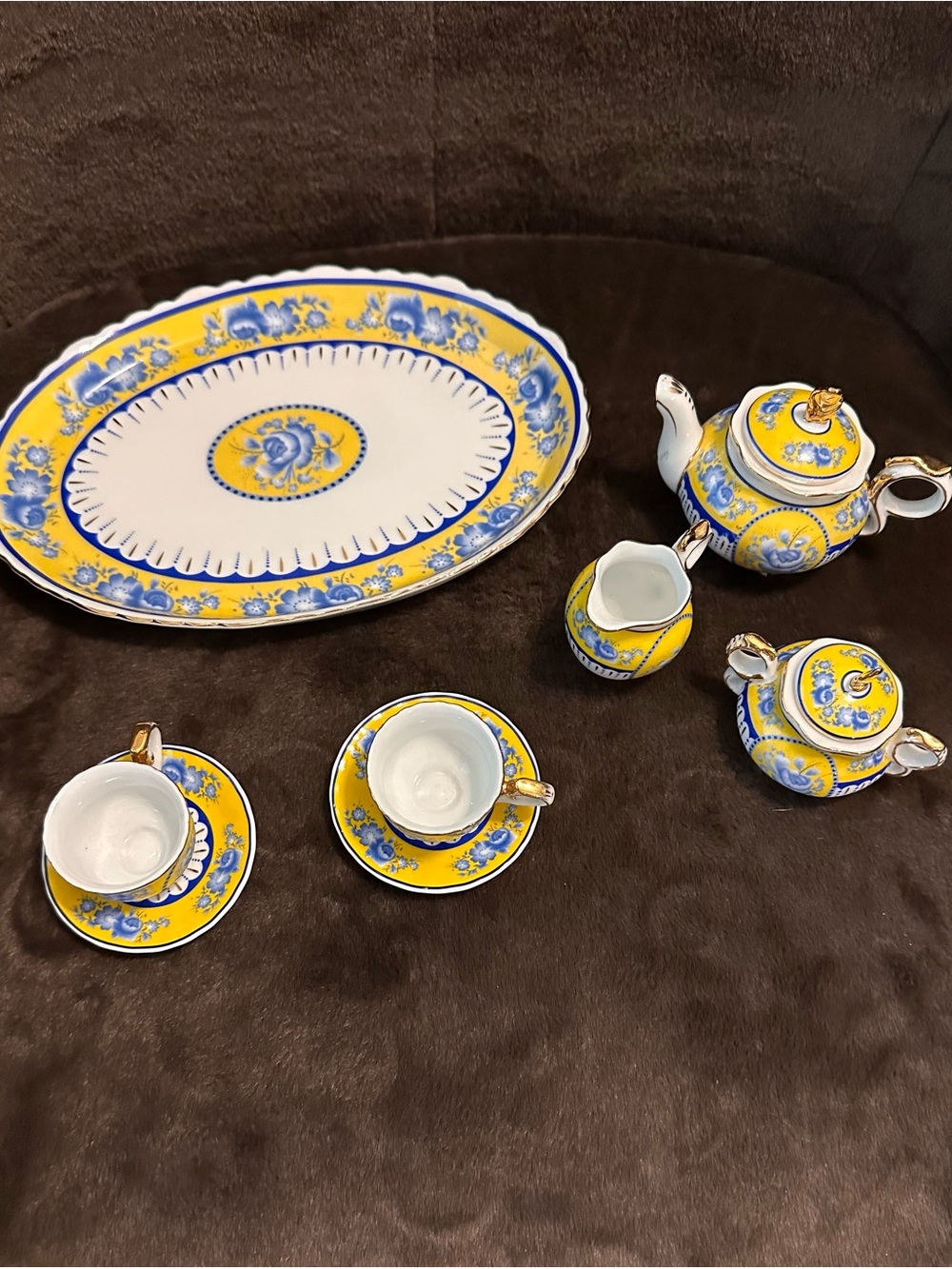Mini decorative tea set
